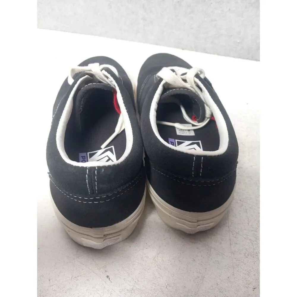 Vans Skate Era Lace Black Marshmallow Shoes Suede Mens Sz 6.5 /Womens Sz 8